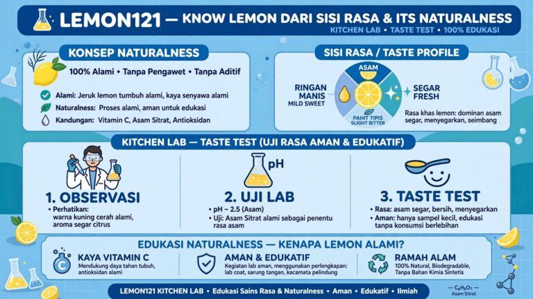 LEMON121: Know Lemon dari Sisi Rasa dan Its naturalness