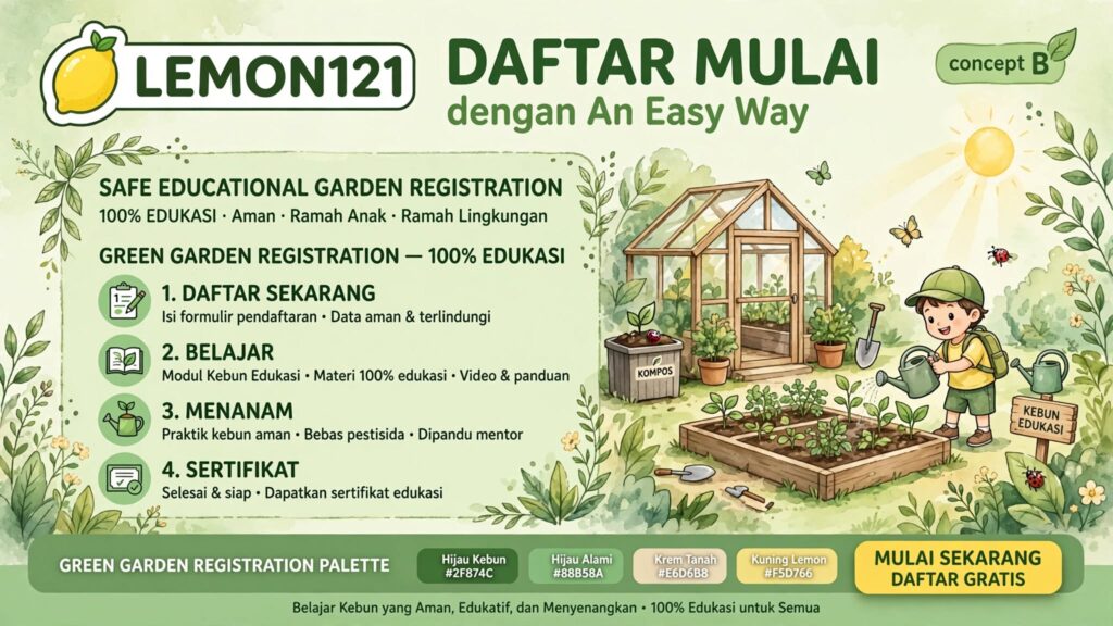 LEMON121 Daftar: Mulai dengan An Easy Way