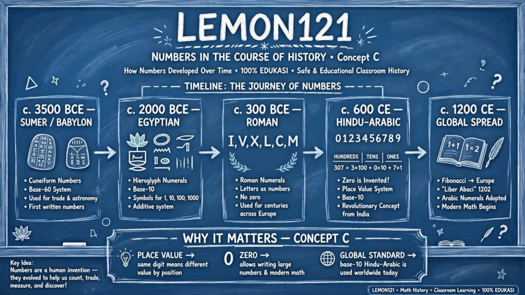 LEMON121 Togel: Numbers in the Course of History