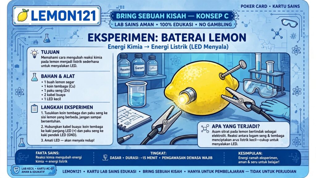 LEMON121 Poker: Card Bring Sebuah Kisah